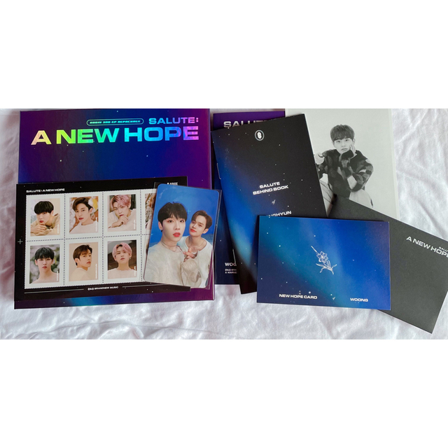 AB6IX (エイビーシックス)のAB6IX  salute A NEW HOPE アルバム エンタメ/ホビーのCD(K-POP/アジア)の商品写真