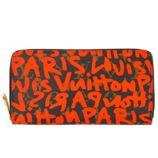 ヴィトン(LOUIS VUITTON) モノグラム 財布(レディース)(オレンジ/橙色 ...