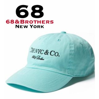 68&brothers - 68&brothers キャップ  帽子 6パネル ティファニー カラー