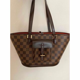 ルイヴィトン(LOUIS VUITTON)のルイヴィトン ダミエ マノスク(ハンドバッグ)