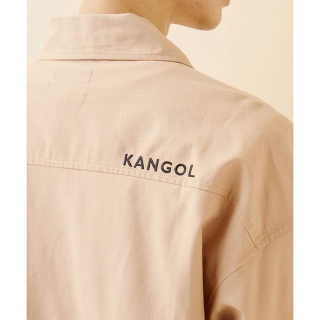 KANGOL(カンゴール)の【KANGOL】別注 オーバーサイズ ツイル CPO シャツ シャツジャケット メンズのトップス(シャツ)の商品写真