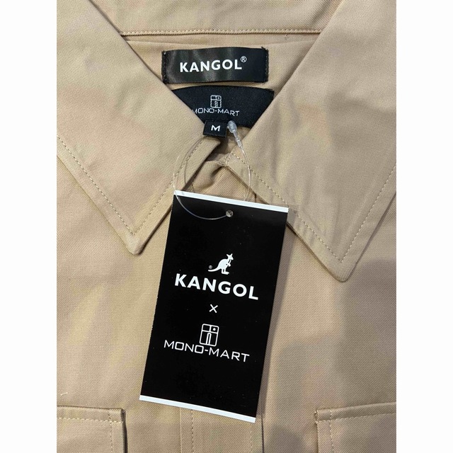 KANGOL(カンゴール)の【KANGOL】別注 オーバーサイズ ツイル CPO シャツ シャツジャケット メンズのトップス(シャツ)の商品写真