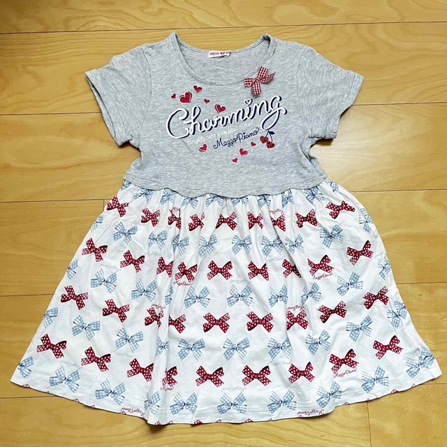 mezzo piano(メゾピアノ)のワンピース キッズ/ベビー/マタニティのキッズ服女の子用(90cm~)(ワンピース)の商品写真