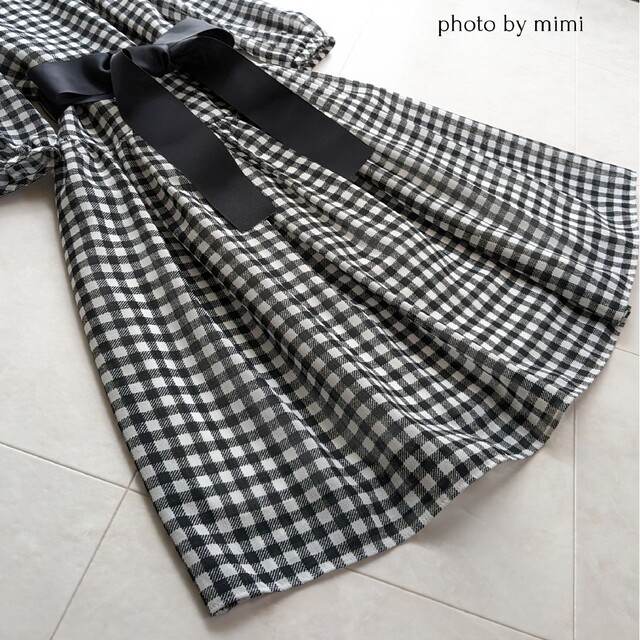 安いNEW M'S GRACY - M'S GRACY*ギンガムチェック刺繍ワンピースの通販