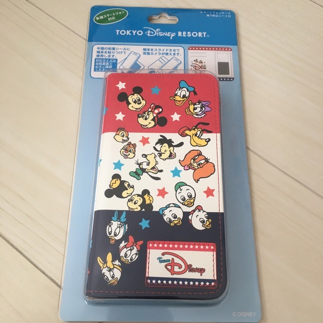 Disney(ディズニー)のスマートフォンケース スマホ/家電/カメラのスマホアクセサリー(モバイルケース/カバー)の商品写真