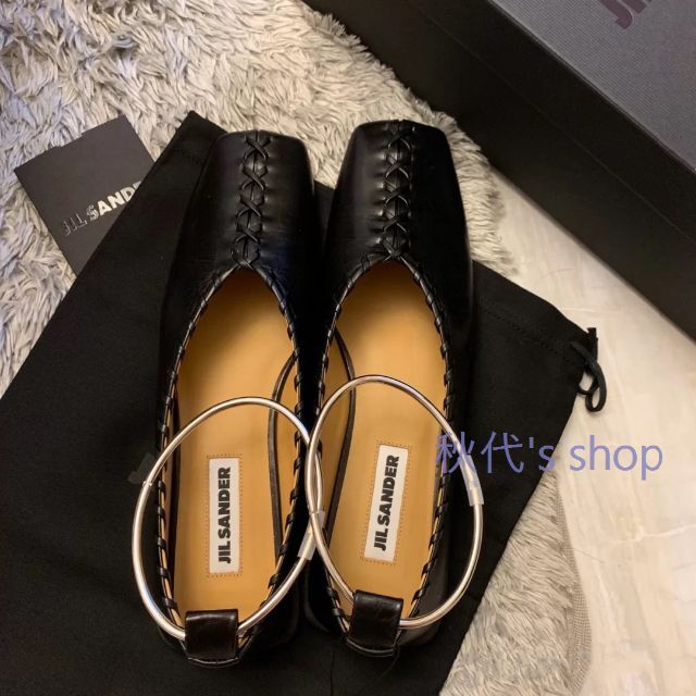 Jil Sander - 【正規品】未使用ジルサンダー バレエシューズ38