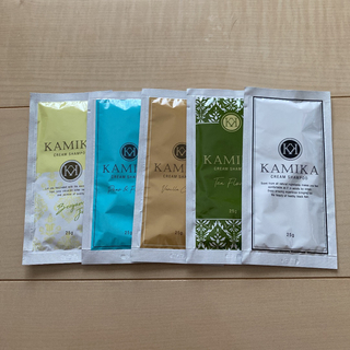 カミカ(KAMIKA)のカミカ　オールインワンクリームシャンプー　お試し５種セット(シャンプー)