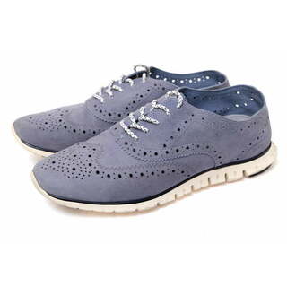 コールハーン(Cole Haan)のコールハーン／COLE HAAN  シューズ 靴 レディース 女性 女性用 スエード スウェード レザー 革 本革 グレー 灰色 W00913 ZEROGRAND WING OXFORD ゼログランド ウィング オックスフォード(その他)