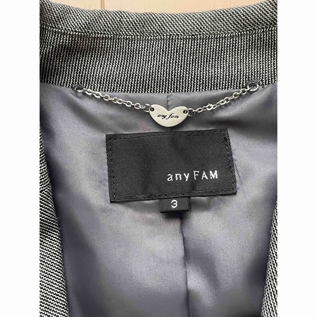 anyFAM(エニィファム)のanyFAM スーツ エニィファム　スーツ　セットアップ　オンワード レディースのフォーマル/ドレス(スーツ)の商品写真