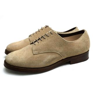 フットザコーチャー(foot the coacher)のフットザコーチャー／foot the coacher シューズ ビジネスシューズ 靴 ビジネス メンズ 男性 男性用スエード スウェード レザー 革 本革 ベージュ  MOLTON BLUCHER CREPE SOLE モルトン プレーントゥ ミリタリー(ドレス/ビジネス)