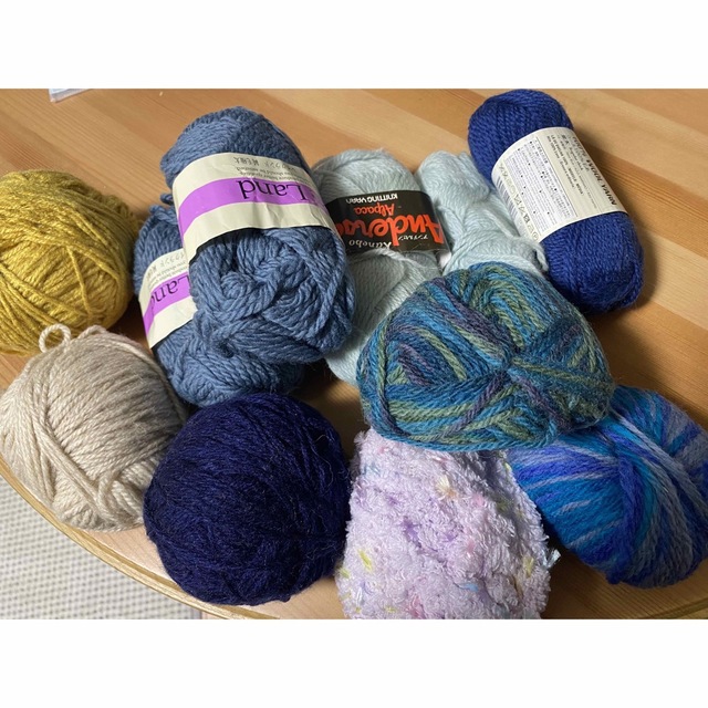 毛糸セット ハンドメイドの素材/材料(生地/糸)の商品写真