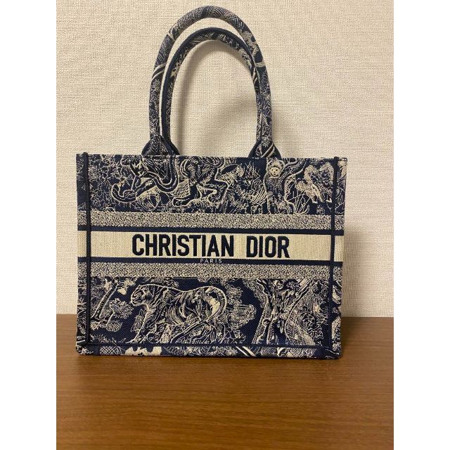 最安値に挑戦！ Christian ミディアムサイズ ブックトート ディオール DIOR - Dior ハンドバッグ