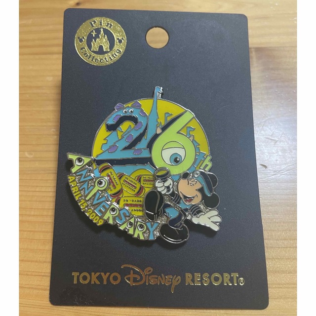 Disney - 東京ディズニーリゾート 26周年ピンバッチの通販 by Disney - 東京ディズニーリゾート 26周年ピンバッチの通販 by