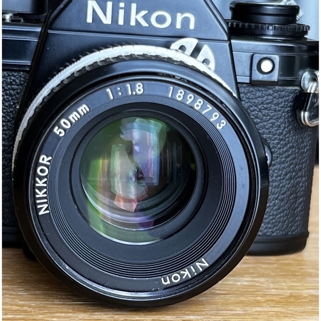 Nikon(ニコン)のNikonフィルムカメラセットEM/FE/50mm/135mm スマホ/家電/カメラのカメラ(フィルムカメラ)の商品写真