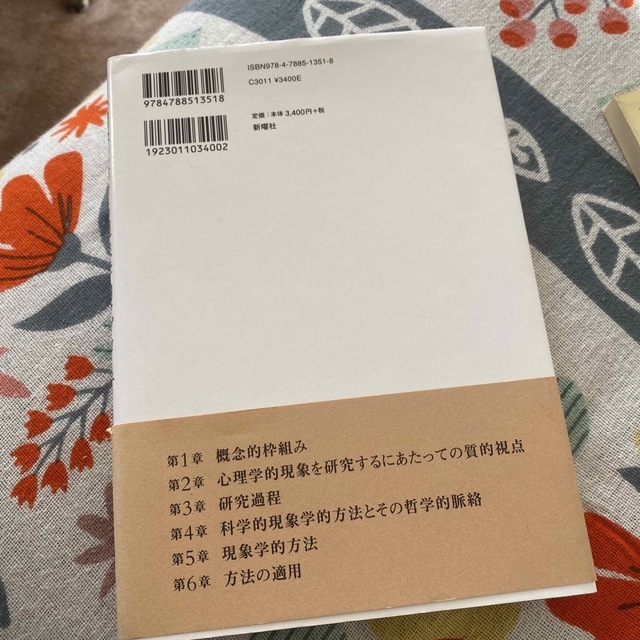 心理学における現象学的アプロ－チ 理論・歴史・方法・実践 エンタメ/ホビーの本(人文/社会)の商品写真