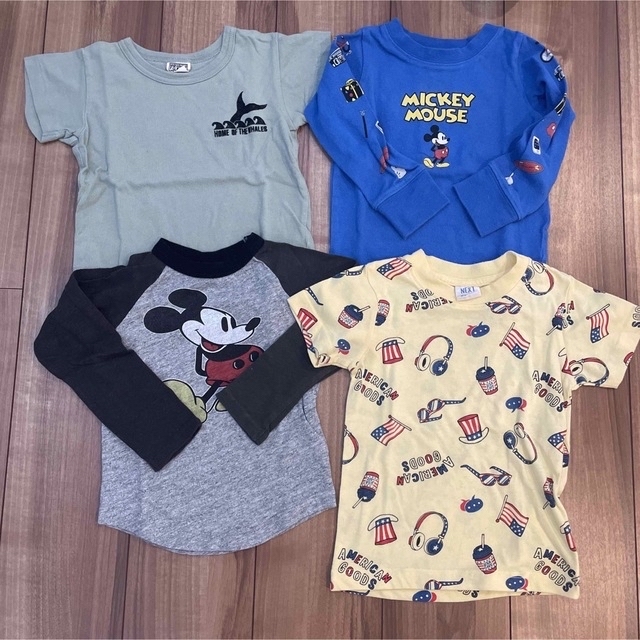 BREEZE(ブリーズ)の4枚セット/Tシャツ＆ロンT/100〜110/男の子/キッズ/まとめ割 キッズ/ベビー/マタニティのキッズ服男の子用(90cm~)(Tシャツ/カットソー)の商品写真