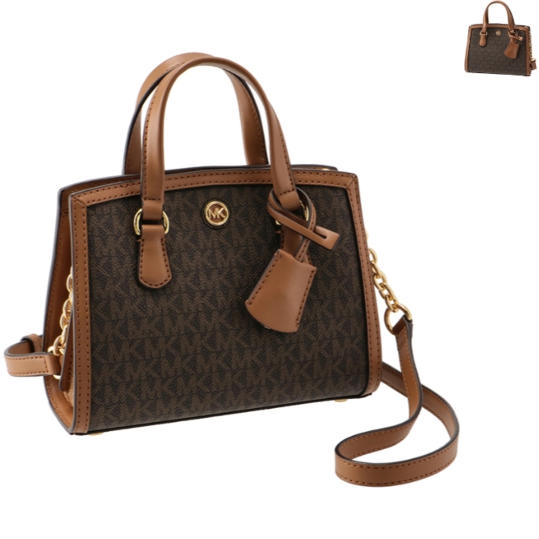 Michael Kors(マイケルコース)のマイケル マイケル コース MICHAEL MICHAEL KORS ショルダー トートバッグ エクストラスモール CHANTAL ミニバッグ 32R3G7CC0B 0005  レディースのバッグ(ハンドバッグ)の商品写真