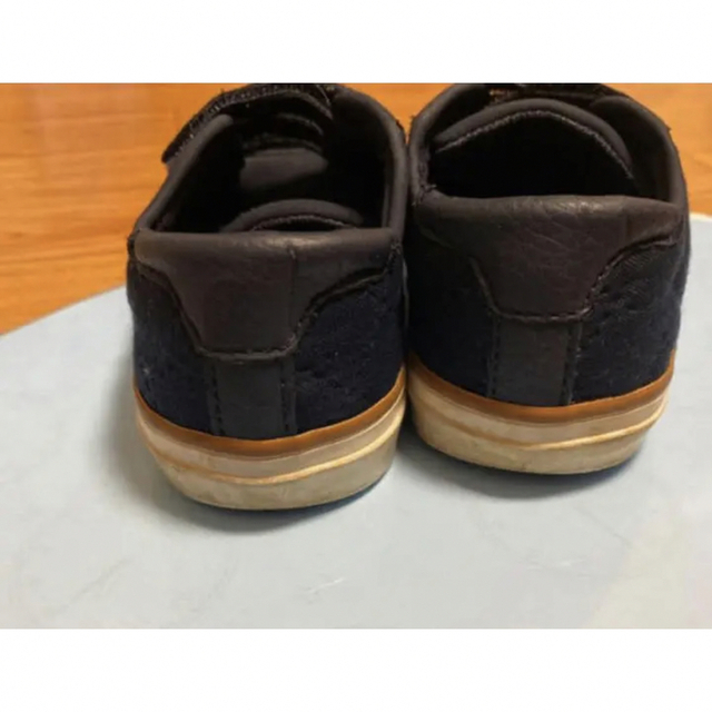 ZARA KIDS(ザラキッズ)のzara スニーカー　17cm ネイビー キッズ/ベビー/マタニティのキッズ靴/シューズ(15cm~)(スニーカー)の商品写真