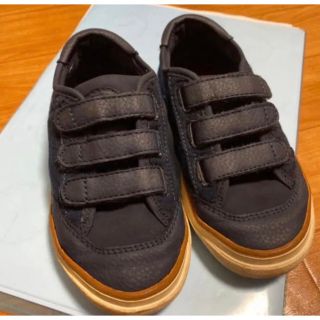 ザラキッズ(ZARA KIDS)のzara スニーカー　17cm ネイビー(スニーカー)