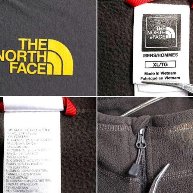 THE NORTH FACE(ザノースフェイス)のノースフェイス フリース Tシャツ XL ロンT プルオーバー アウトドア 濃灰 メンズのトップス(Tシャツ/カットソー(七分/長袖))の商品写真