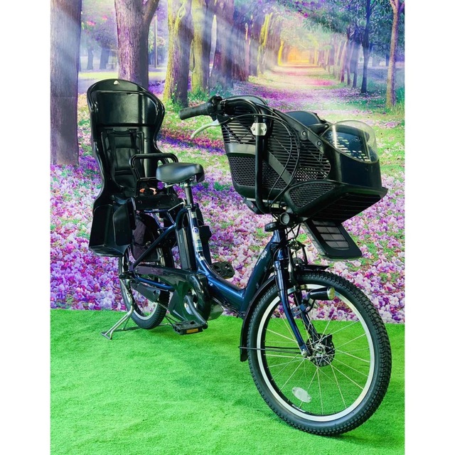 高品質】 ヤマハ - ☆4522子供乗せ電動アシスト自転車ヤマハ3人乗り20