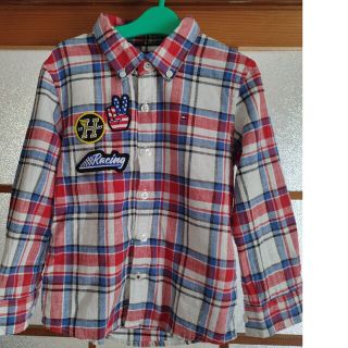 トミーヒルフィガー(TOMMY HILFIGER)のトミーフィルガー　チェック　シャツ(Tシャツ/カットソー)