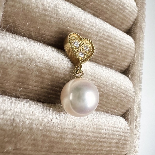 MIKIMOTO ブローチ ハート型