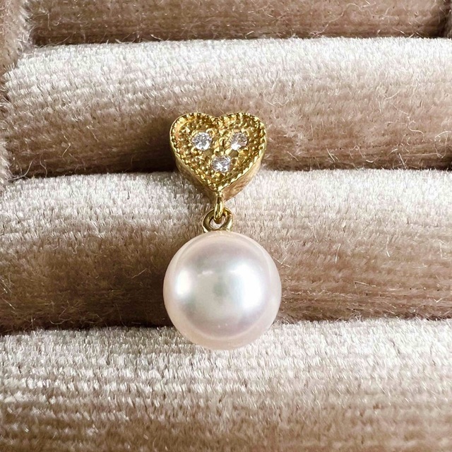 MIKIMOTO ブローチ ハート型