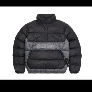 パレス(PALACE)のPALACE PAL-TEX HALF ZIP PUFFA BLACK(ダウンジャケット)