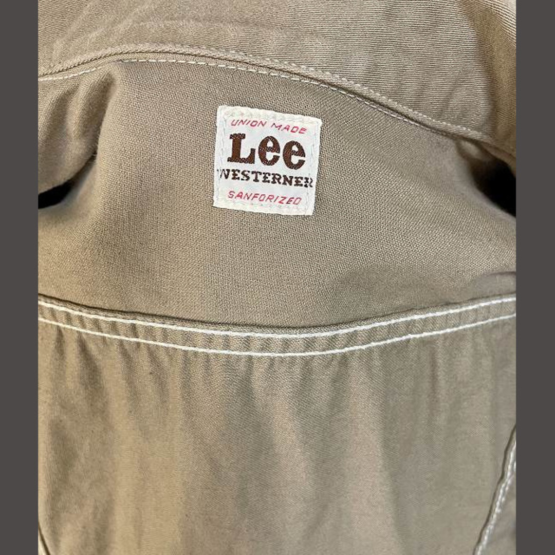 Lee(リー)のリー LEE ジャケット カバーオール ステンカラー 無地 ブラウン 茶  メンズのジャケット/アウター(カバーオール)の商品写真