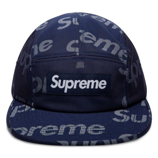 Supreme(シュプリーム)のSupreme Logo Lenticular Camp Cap  黒　 メンズの帽子(キャップ)の商品写真