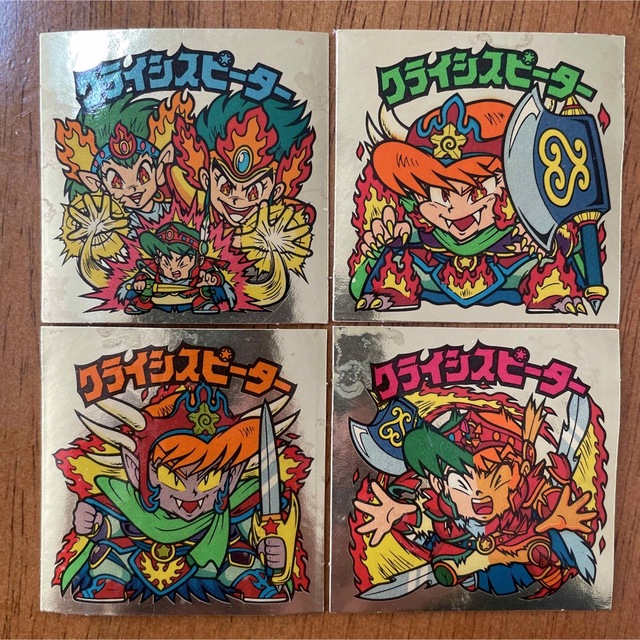 旧ビックリマン 28弾ヘッド クライシスピーター フルコンプ www.uig