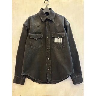 新品未使用 22AW VTMNTS デニムシャツ VETEMENTS