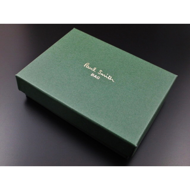 Paul Smith(ポールスミス)の☆残りわずか☆新品☆箱付 ポールスミス 折り財布 シルバーロゴ 黒 メンズのファッション小物(折り財布)の商品写真