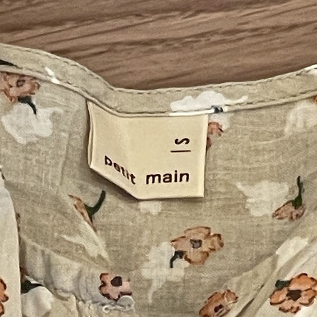 petit main(プティマイン)のプティマイン S 薄手 キッズ/ベビー/マタニティのキッズ服女の子用(90cm~)(Tシャツ/カットソー)の商品写真