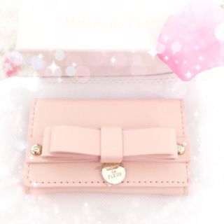 メゾンドフルール(Maison de FLEUR)の♡Maison de FLEUR♡新品♡完売♡ダブルリボンキーケース♡ピンク♡(キーケース)