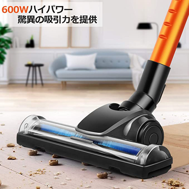 ☆ダイソン級 ☆サイクロン掃除機 17000Pa 600W コード式 スティック