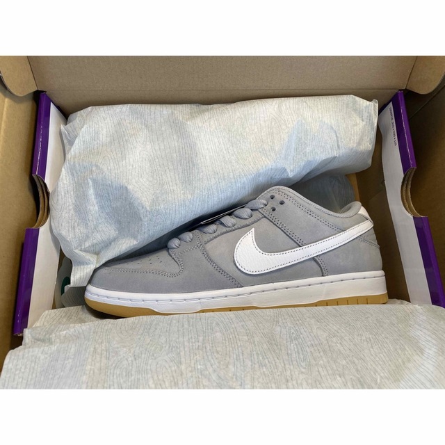 NIKE(ナイキ)のNIKE SB DUNK LOW PRO ISO WOLF GRAY メンズの靴/シューズ(スニーカー)の商品写真