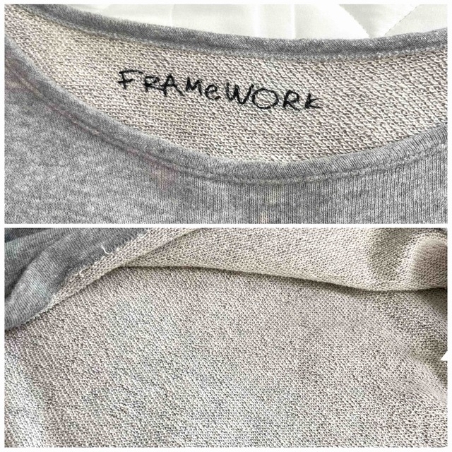 FRAMeWORK(フレームワーク)のFRAMeWORK ミッキー プリント ミニ裏毛 スウェット【ONEサイズ】 レディースのトップス(トレーナー/スウェット)の商品写真