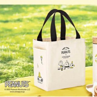 ロクシタン(L'OCCITANE)のロクシタン　スヌーピー　ランチバッグ(弁当用品)