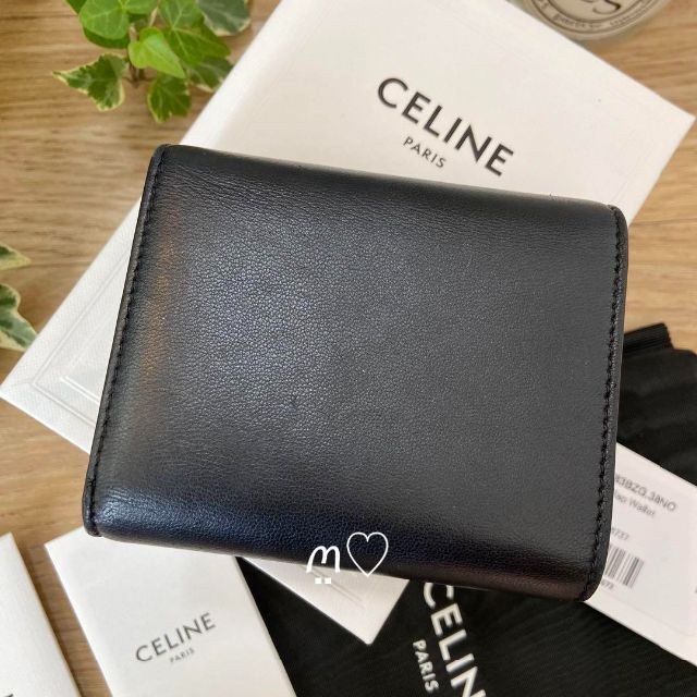 celine - CELINE セリーヌ スモールウォレット トリオンフ 三つ折り