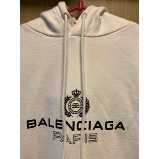 Balenciaga - 正規 19AW BALENCIAGA バレンシアガ ロゴ パーカーの通販