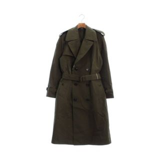 バーバリー(BURBERRY)のBURBERRY バーバリー トレンチコート 44(S位) カーキ 【古着】【中古】(トレンチコート)