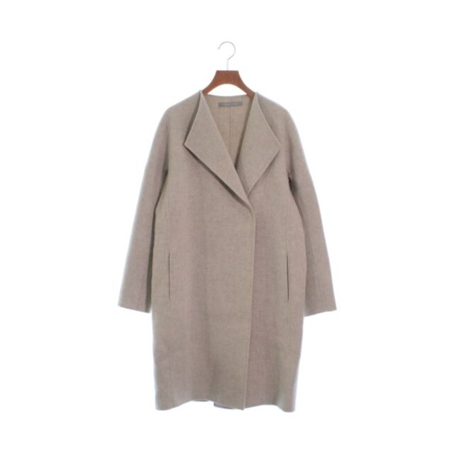 theory luxe コート(その他) 38(M位) ベージュ 【古着】【中古】 www ...