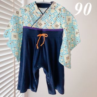 はかまロンパース90cm / 男の子 こどもの日 服 初節句 衣装(和服/着物)