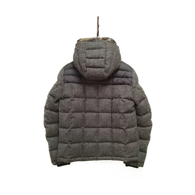 MONCLER モンクレール GUYENNE 一部迷彩レイヤード ウール フード