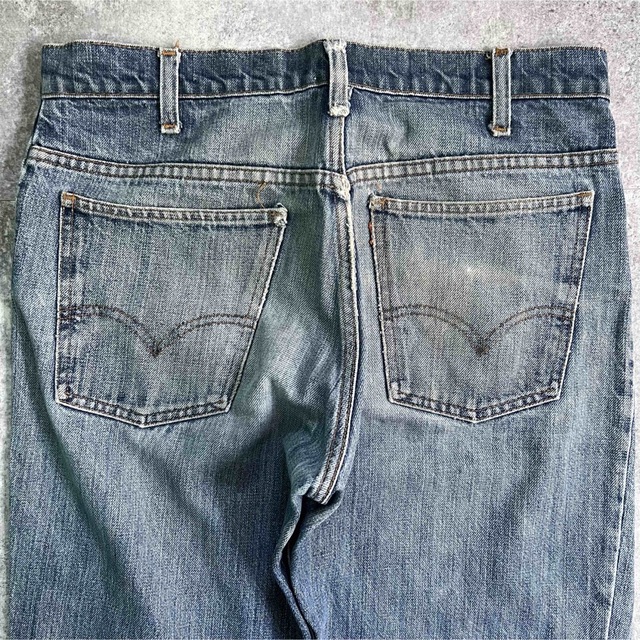 Levi's(リーバイス)の70s USA製 VINTAGE Levi's646 リーバイス　ダメージフレア メンズのパンツ(デニム/ジーンズ)の商品写真