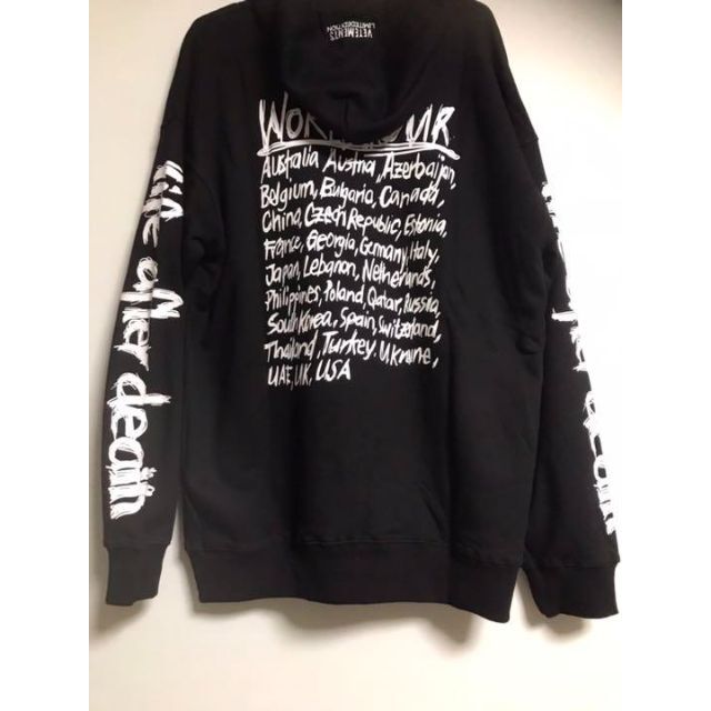 18466円格安 中古 買取 日本クーポン vetements パーカー 一度着用のみ