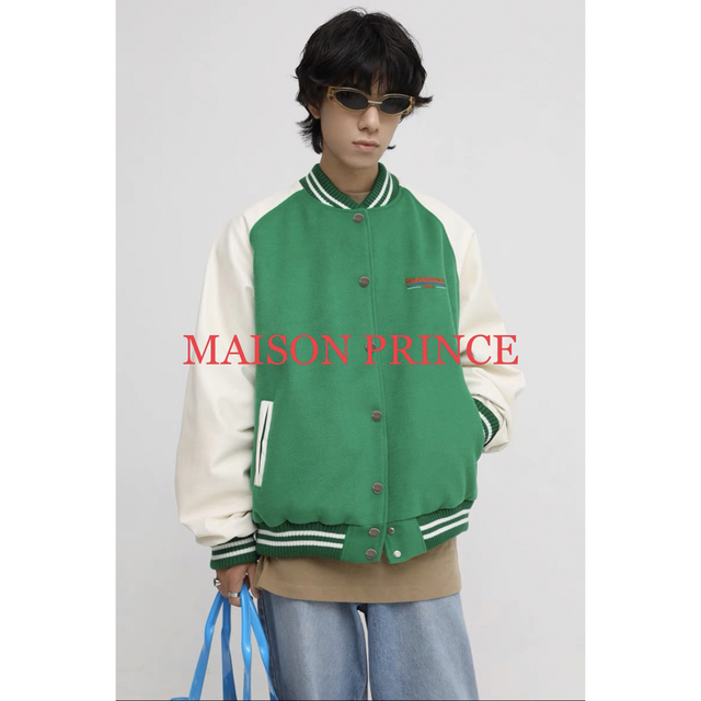 MASON PRINCE®︎ ベースボールユニフォームスタジャン 人気定番の