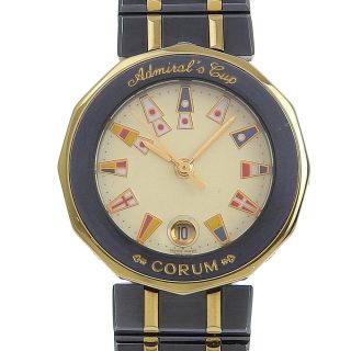 コルム CORUM 24.810.31 V-52 アドミラルズカップ YGコンビ クォーツ レディース _775072